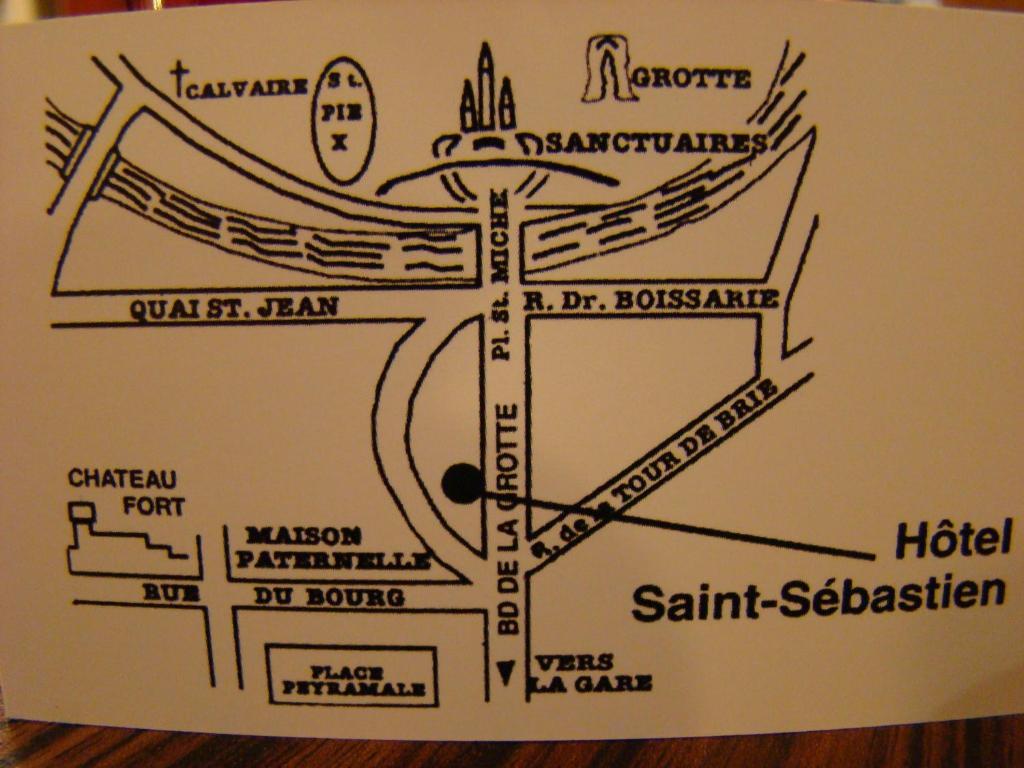 Hotel Saint Sebastien Lourdes Eksteriør bilde